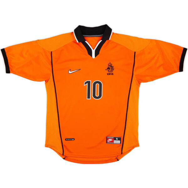 SEEDORF #10 Netherlands Retro Jersey Home World Cup 1998 - Image 2