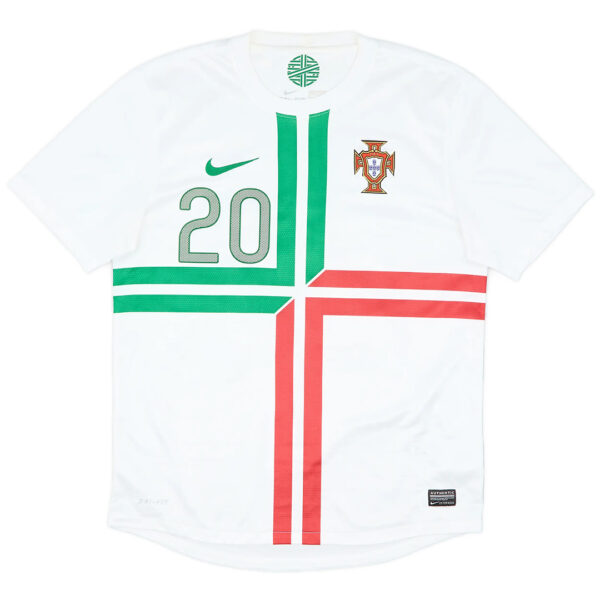 DECO #20 Retro Portugal Away Jersey Euro Cup 2012 - Image 2