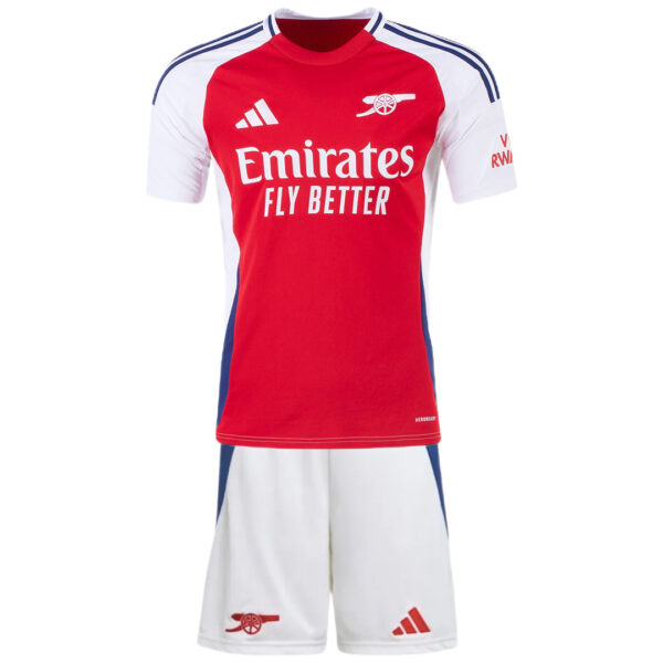 Kids Arsenal Home Jersey Kit 2024/25 - Image 2