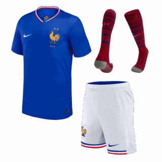 [Spuer Replica] France Home Full Kit Euro 2024