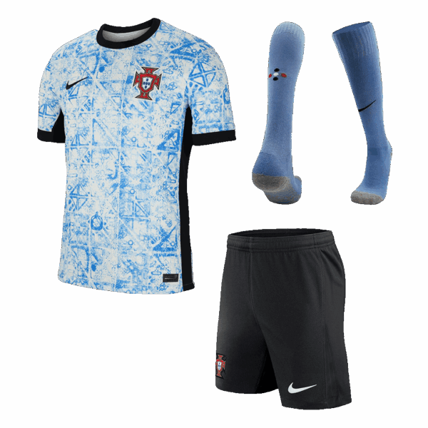 Portugal Away Full Kit Euro 2024