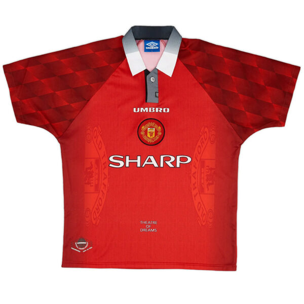 Scholes #18 Retro Manchester United Home Jersey 1996/98 - Image 2