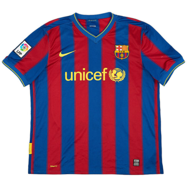 Messi #10 Barcelona Home Retro Jersey 2009/10 - Image 2