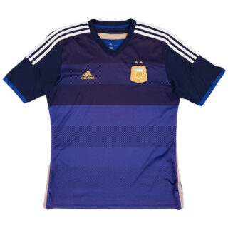 Retro Argentina Away Jersey World Cup 2014