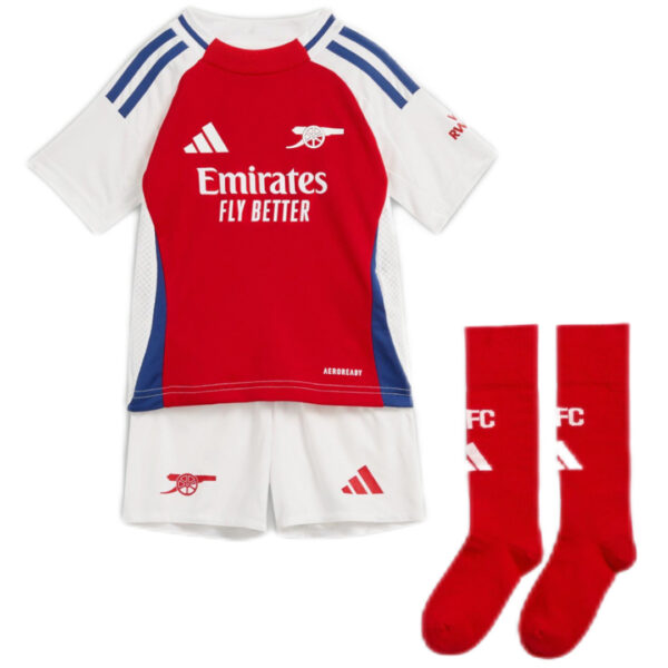 Kids Arsenal Home Full Jersey Kit 2024/25 - Image 2