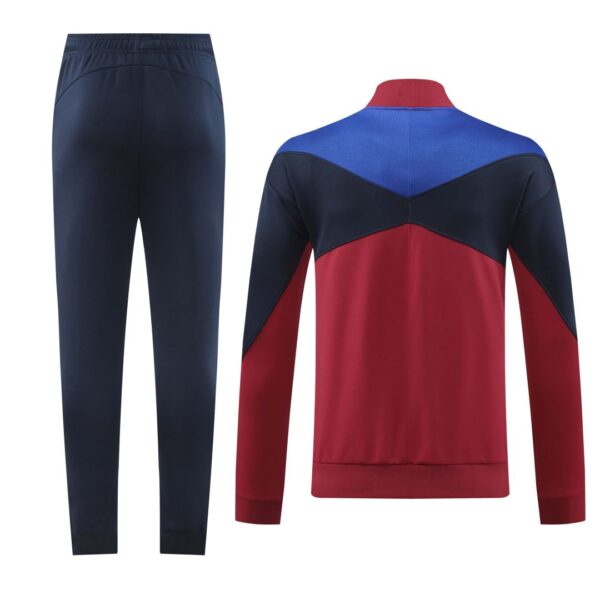 Barcelona Training Kit (Jacket+Pants) Red 2024/25 - Image 2