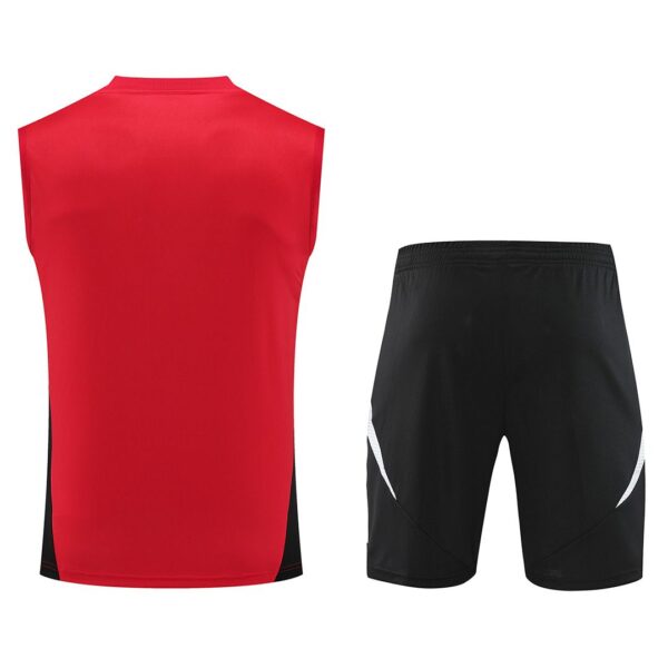 Manchester United Sleeveless Training Kit Red 2024/25 - Image 2