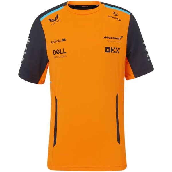 McLaren F1 Racing Team Set Up T-Shirt 2024 - Image 2