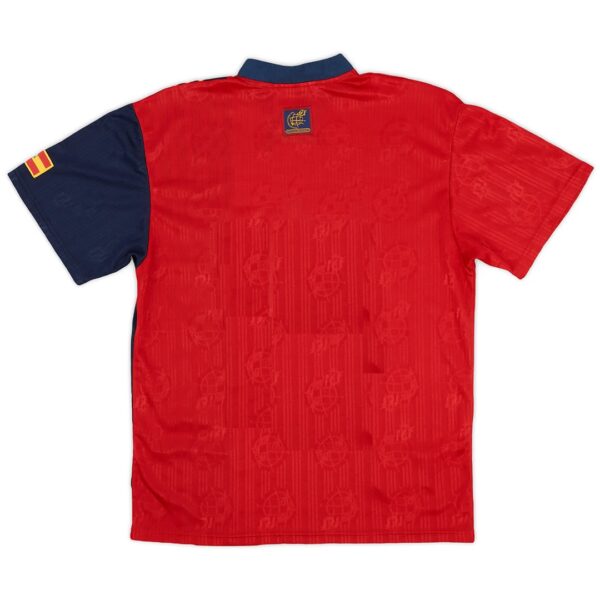 Retro Spain Home Jersey 1996 - Image 2