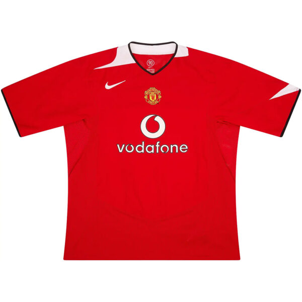 Rooney #8 Retro Manchester United Home Jersey 2005/06 - Image 2