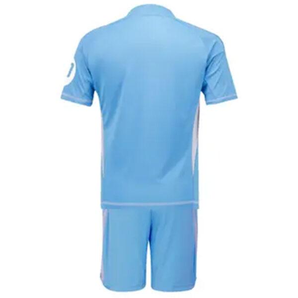 Kids Real Madrid Goalkeeper Kit Jersey+Shorts 2024/25 - Image 2