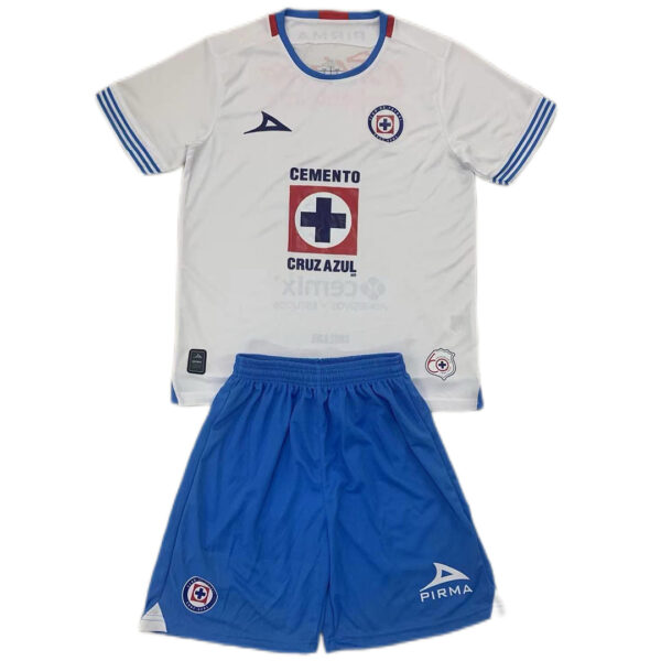 Kids Cruz Azul Away Kit(Jersey+Shorts) 2024/25 - Image 2