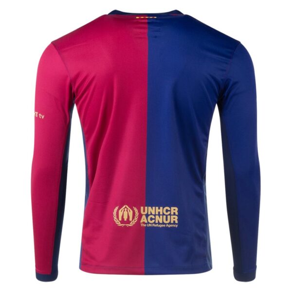 Barcelona Home Long Sleeve Jersey 2024/25 - Image 2