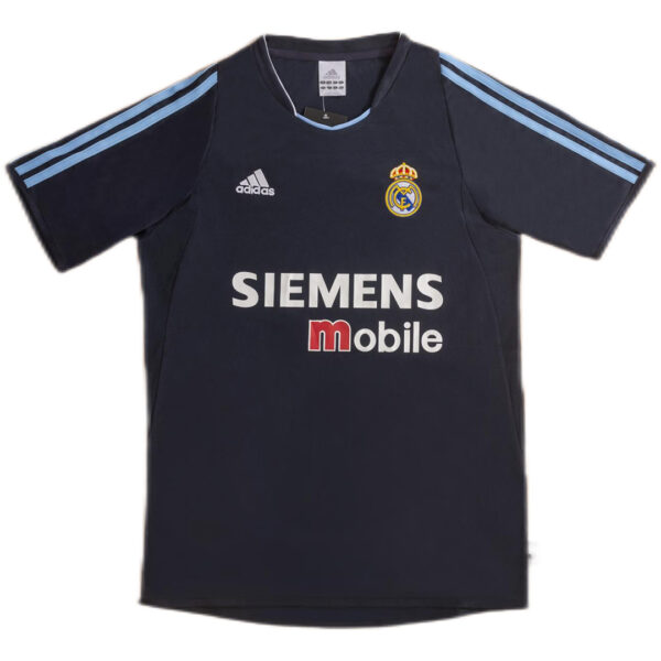 ZIDANE #5 Retro Real Madrid Away Jersey 2003/04 - Image 2