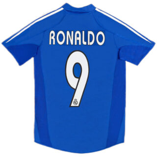 RONALDO #9 Retro Real Madrid Third Jersey 2004/05