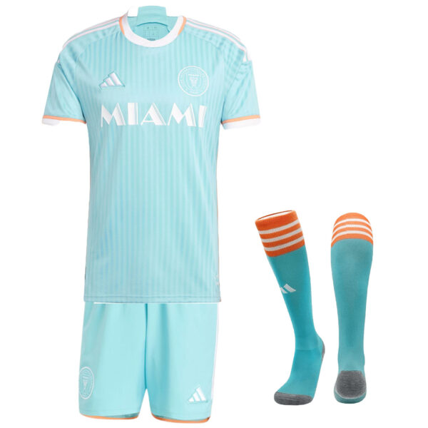 Kids Inter Miami CF Third Full Kit(Jersey+Shorts+Socks) 2024 - Image 3