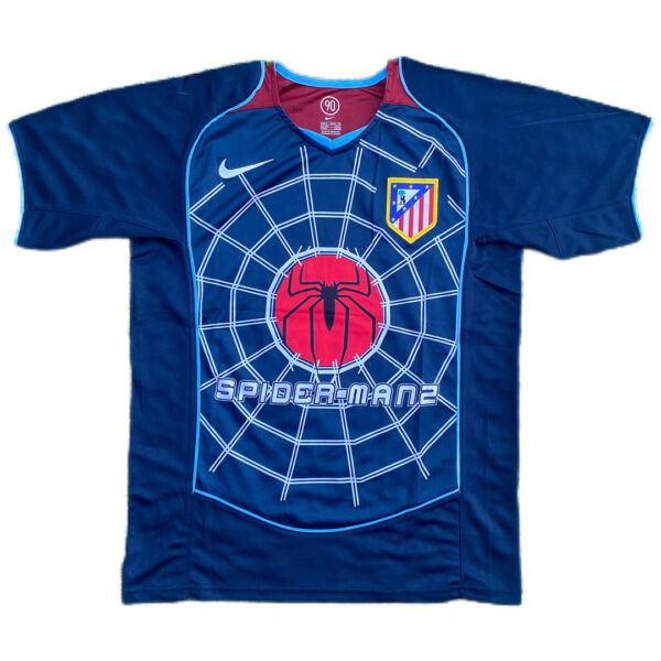Torres #9 Retro Atletico Madrid Away Jersey 2004/05 - Image 2