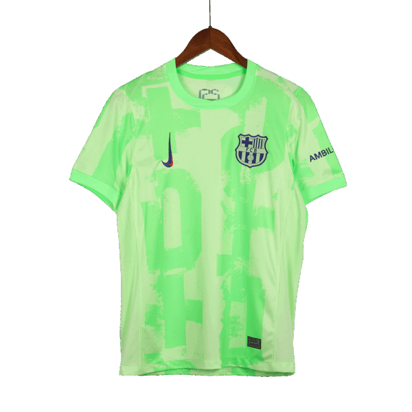 [Super Replica] Barcelona Third Spotify Logo Without Text Full Kit 2024/25 - Image 5