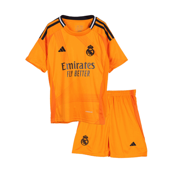 Kids Real Madrid Away Jersey Kit 2024/25 - Image 3