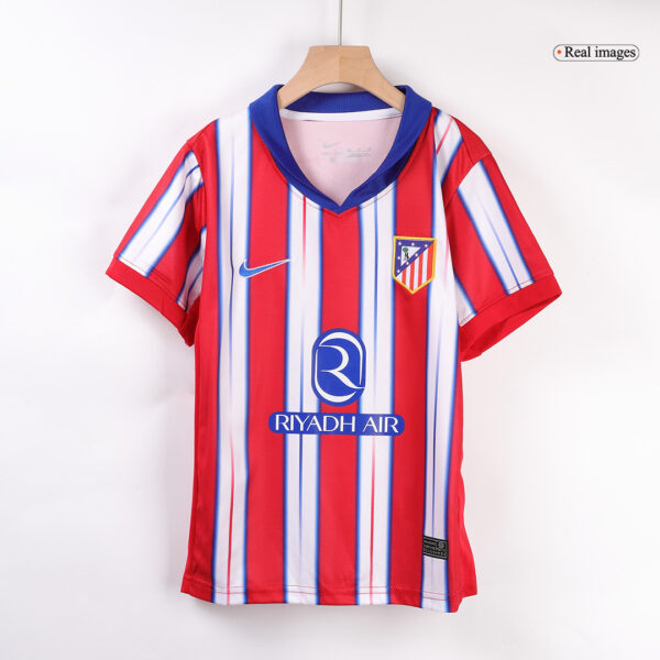 Kids Atletico Madrid Home Jersey Kit 2024/25 - Image 2