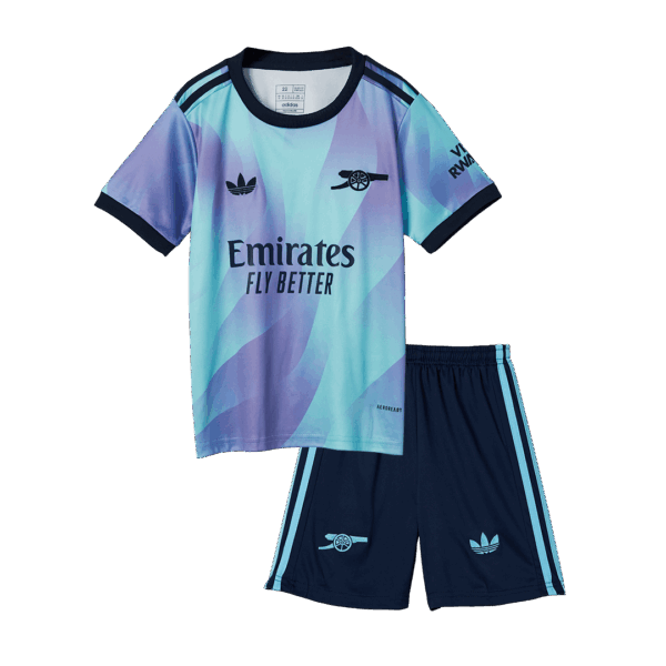 Kids Arsenal Third Jersey Kit 2024/25 - Image 2
