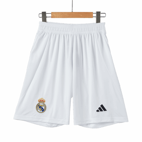 [Super Replica] Real Madrid Home Shorts 2024/25 - Image 4