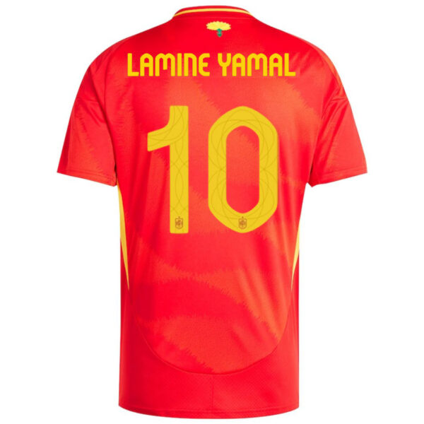 [Super Replica] LAMINE YAMAL #10 Spain Home Jersey Euro 2024 - Image 2