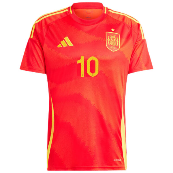 [Super Replica] LAMINE YAMAL #10 Spain Home Jersey Euro 2024 - Image 3