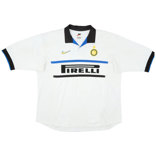RONALDO #9 Retro Inter Milan Away Jersey 1998/99 - Image 2
