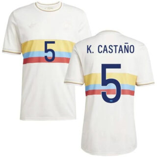 K. CASTANO #5 Colombia Centenary Collection Jersey 2024