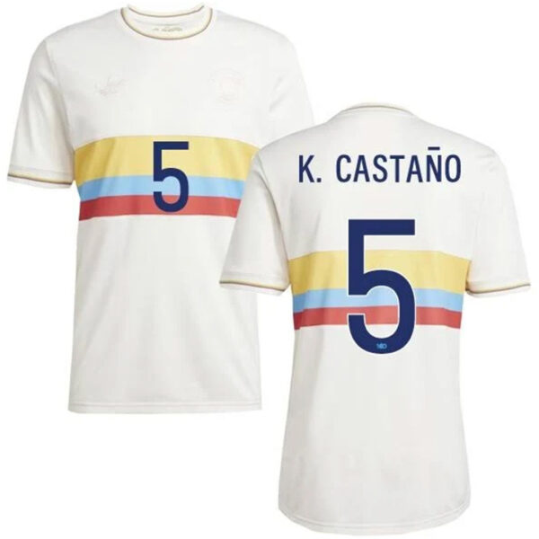 K. CASTANO #5 Colombia Centenary Collection Jersey 2024