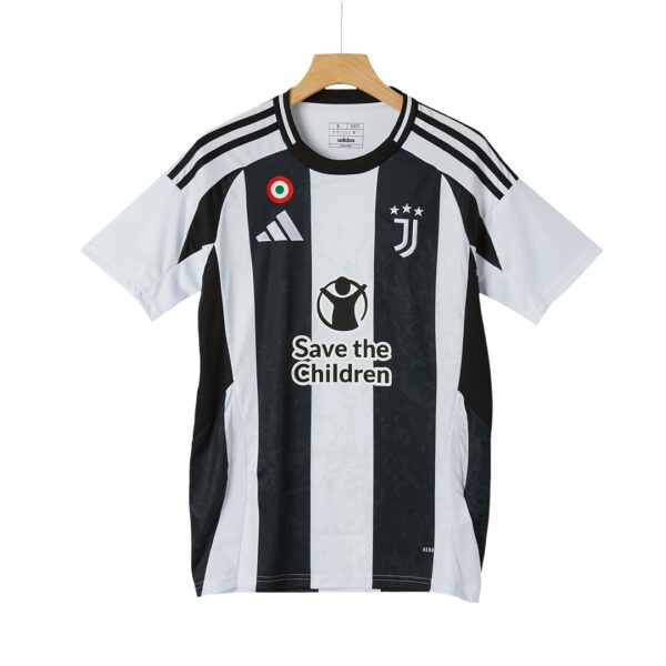 Juventus Home Save Children Sponsor Jersey 2024/25 - Image 5