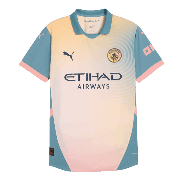 Manchester City Definitely City Fourth Match Jersey 2024/25