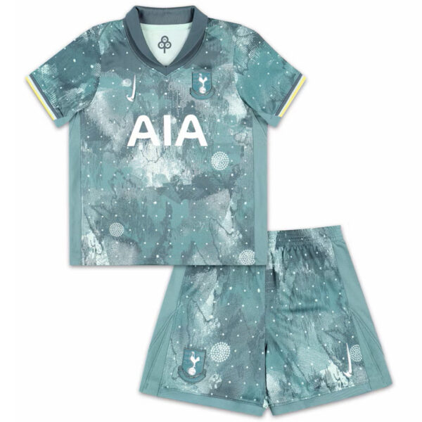 Kids Tottenham Hotspur Third Jersey Kit 2024/25 - Image 3