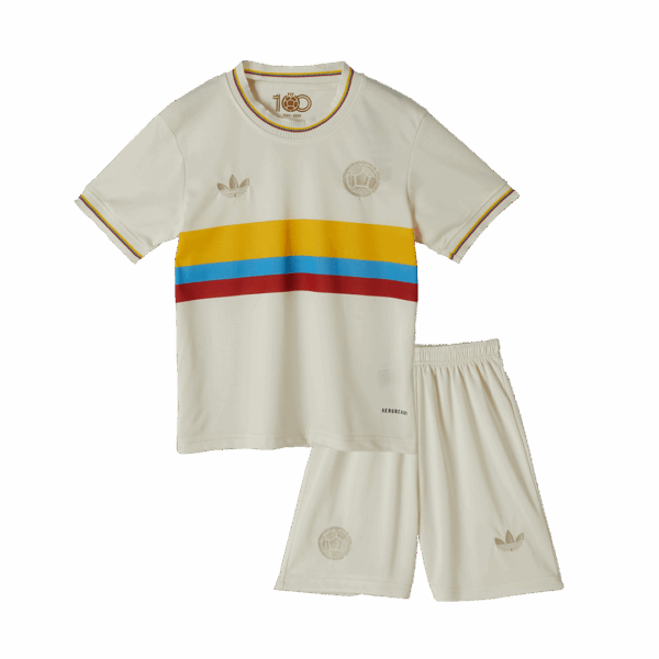 Kids Colombia 100th Anniversary Jersey Kit 2024 - Image 2