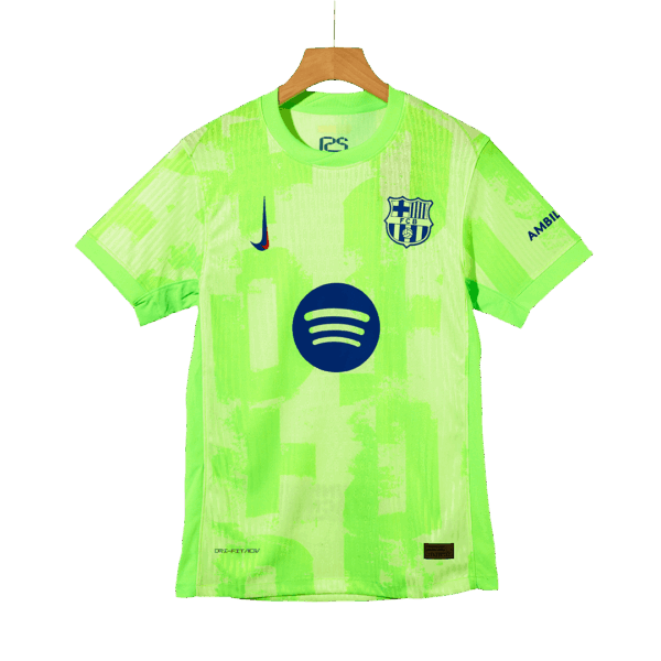 Barcelona Third Spotify Logo Without Text Match Jersey 2024/25 - Image 4