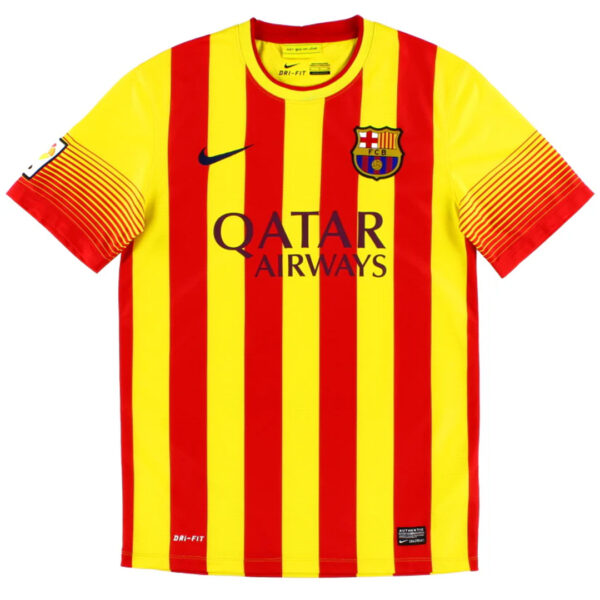 XAVI #6 Retro Barcelona Away Jersey 2013/14 - Image 2