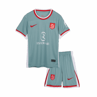 Kids Atletico Madrid Away Jersey Kit 2024/25