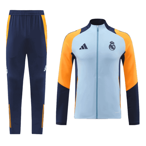 Kids Real Madrid Training Kit (Jacket+Pants) 2024/25