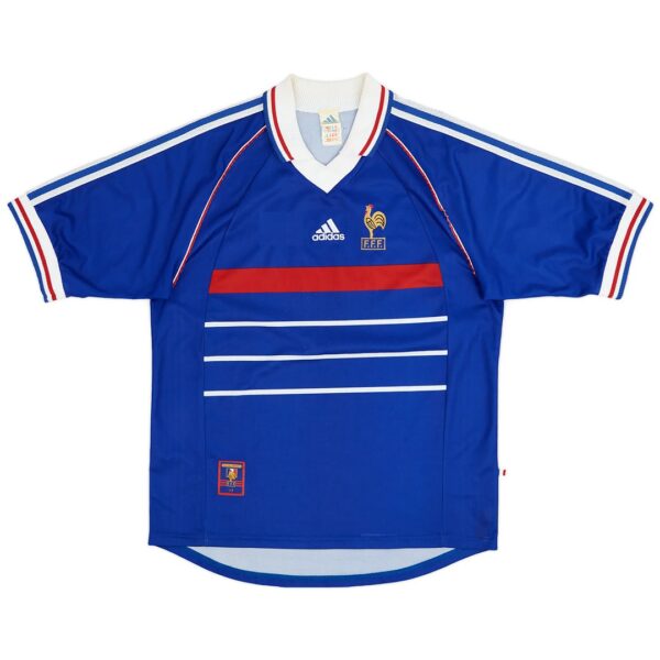 HENRY #12 Retro France Home Jersey World Cup 1998 - Image 2