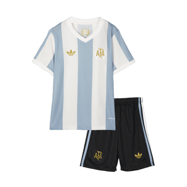 Kids Argentina 50th Anniversary Kit Jersey+Shorts 2024 - Image 5