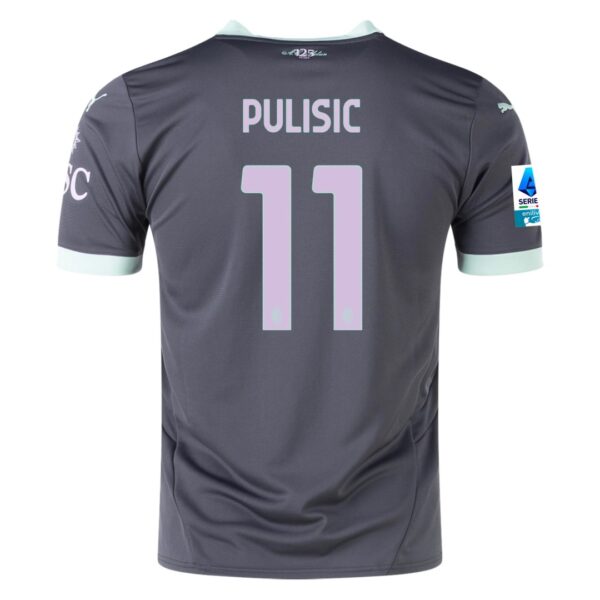 PULISIC #11 AC Milan Third Jersey 2024/25 - Image 3