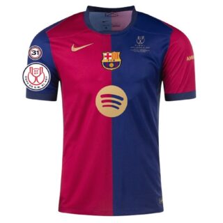 [Super Replica] Barcelona Copa Del Rey Final Home Jersey 2024/25