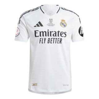 Real Madrid Home Copa del Rey Final Jersey Player Version 2024/25