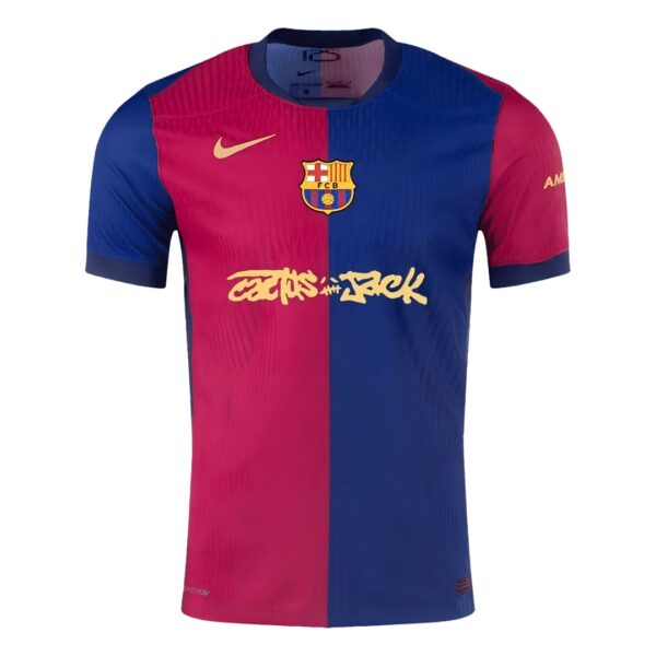 Barcelona x Travis Scott Cactus Jack Home Match Jersey 2024/25
