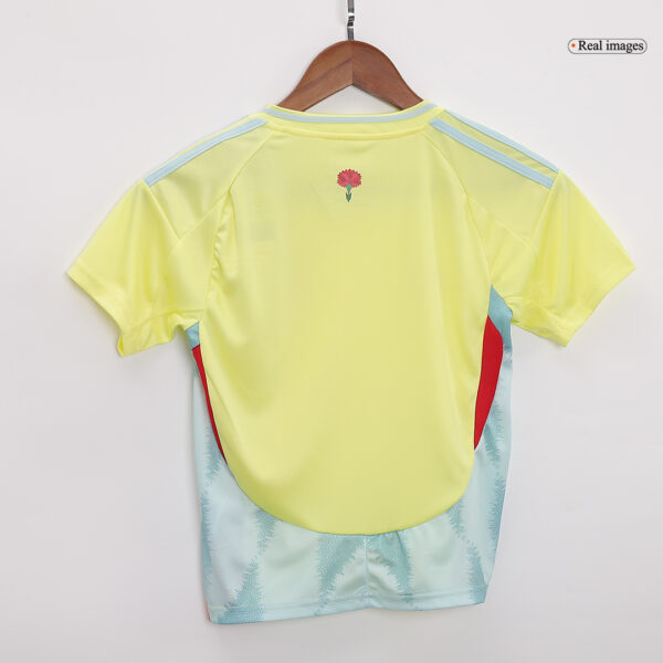 Kids Spain Away Full Jersey Kit Euro 2024 - Image 5
