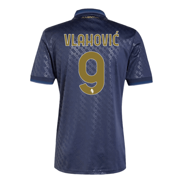 VLAHOVIC #9 Juventus Third Save The Children Jersey 2024/25 - Image 3