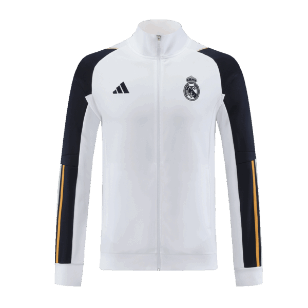 Real Madrid Training Jacket Kit (Jacket+Pants) White 2023/24 - Image 5