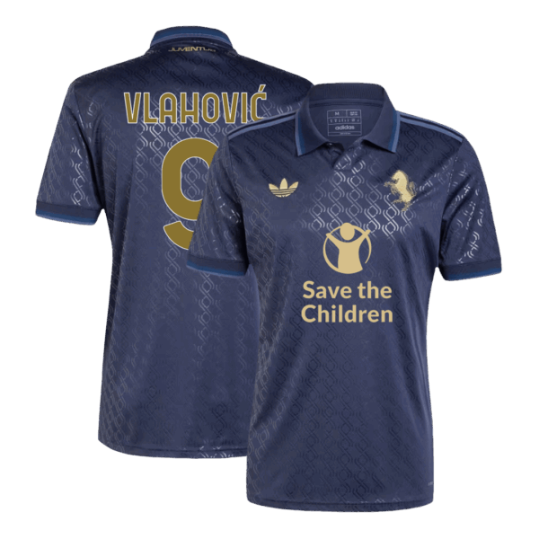 VLAHOVIC #9 Juventus Third Save The Children Jersey 2024/25