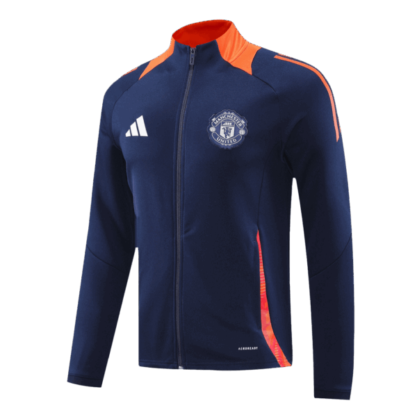Manchester United Training Jacket Navy 2024/25 - Image 3